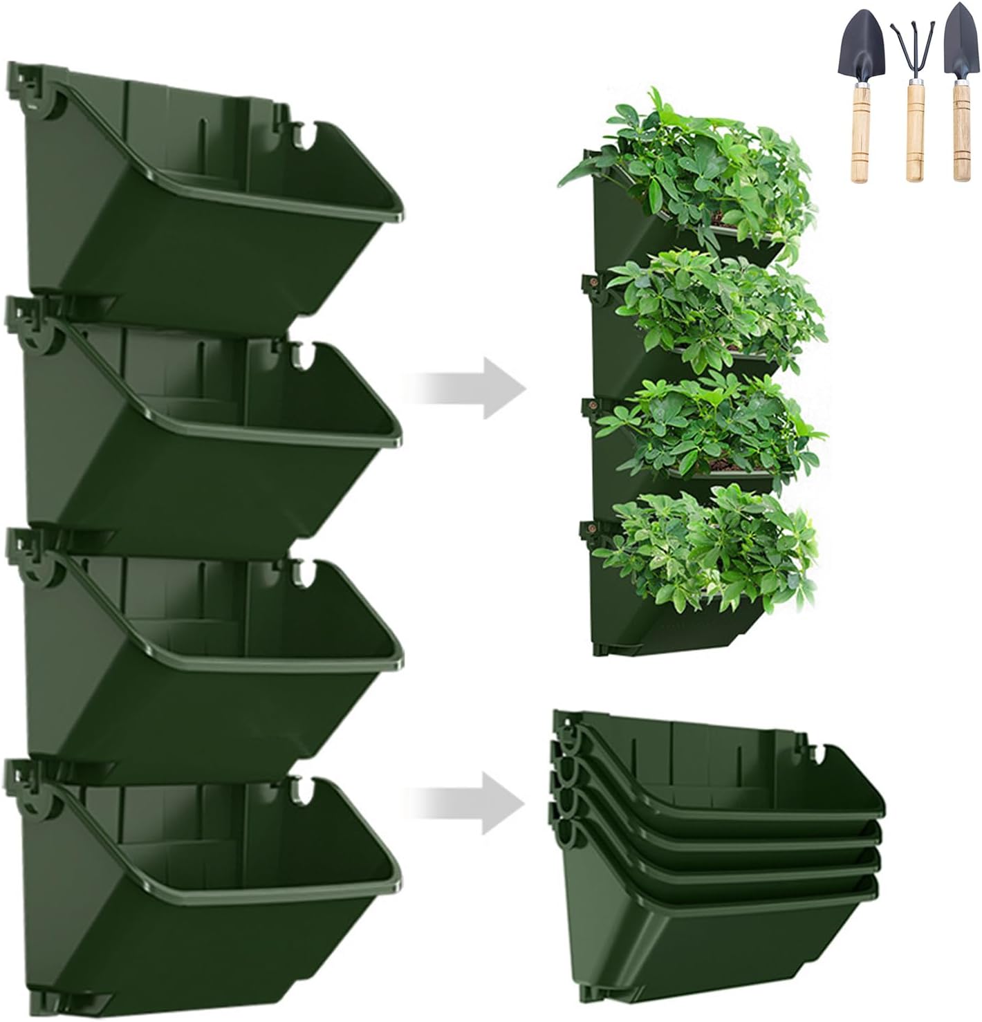 Vertical Self Watering Wall Planter