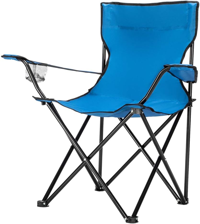 Folding Camping Chair Blue