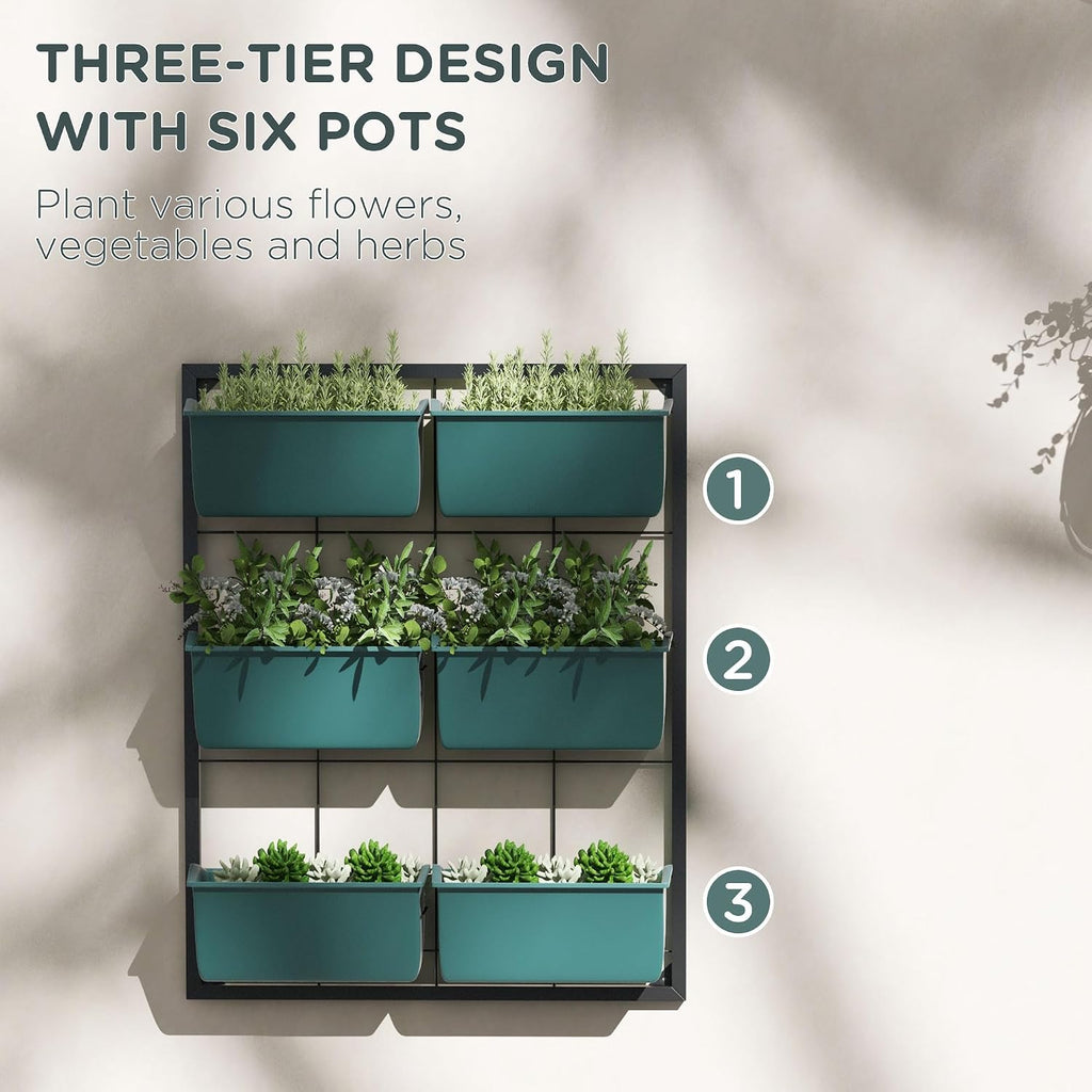 Wall Planter Green