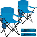 Folding Camping Chair Blue