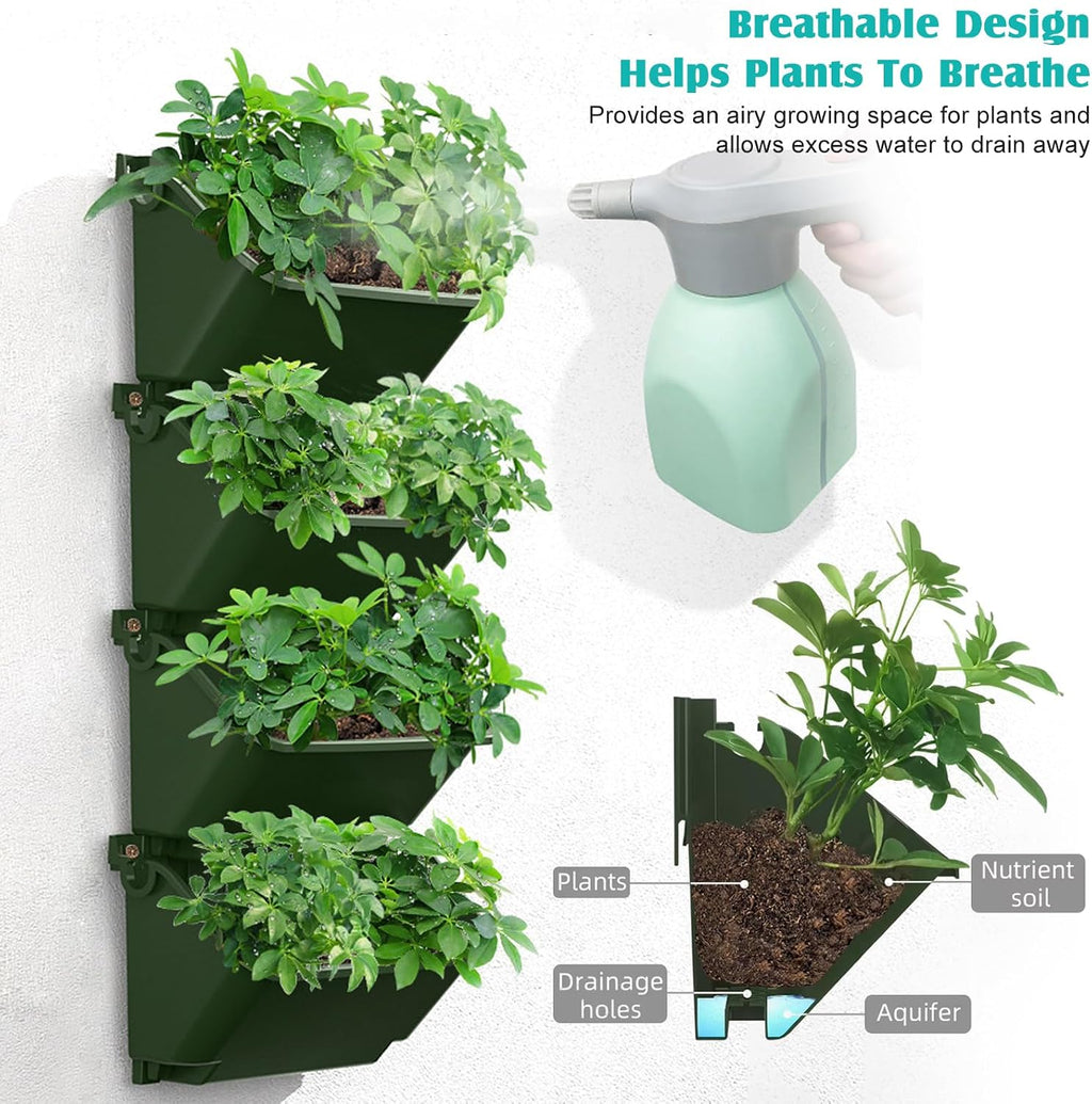 Vertical Self Watering Wall Planter