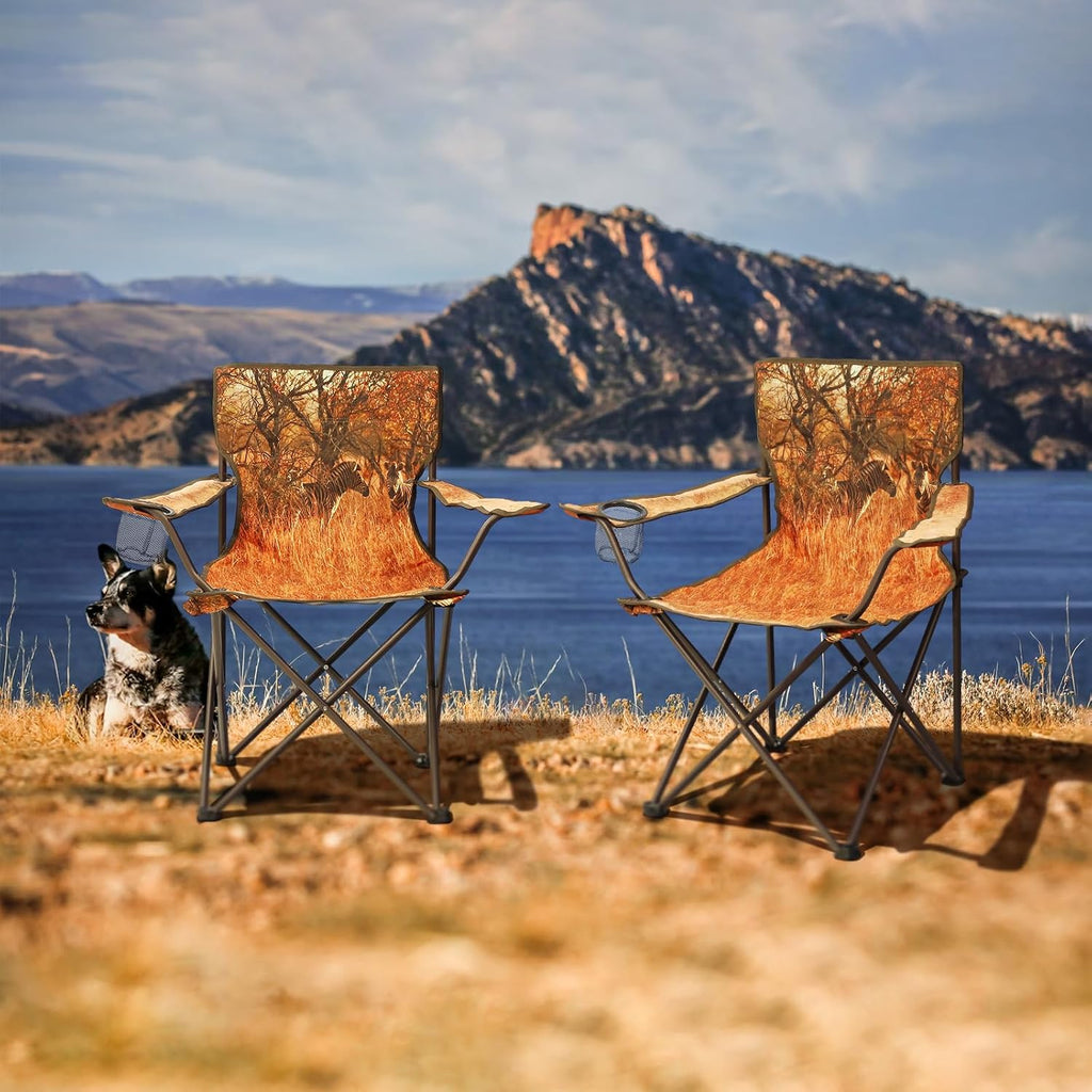 Folding Camping Chair Zebra