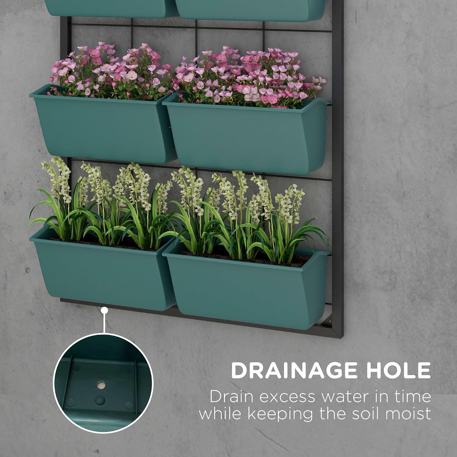 Wall Planter Green