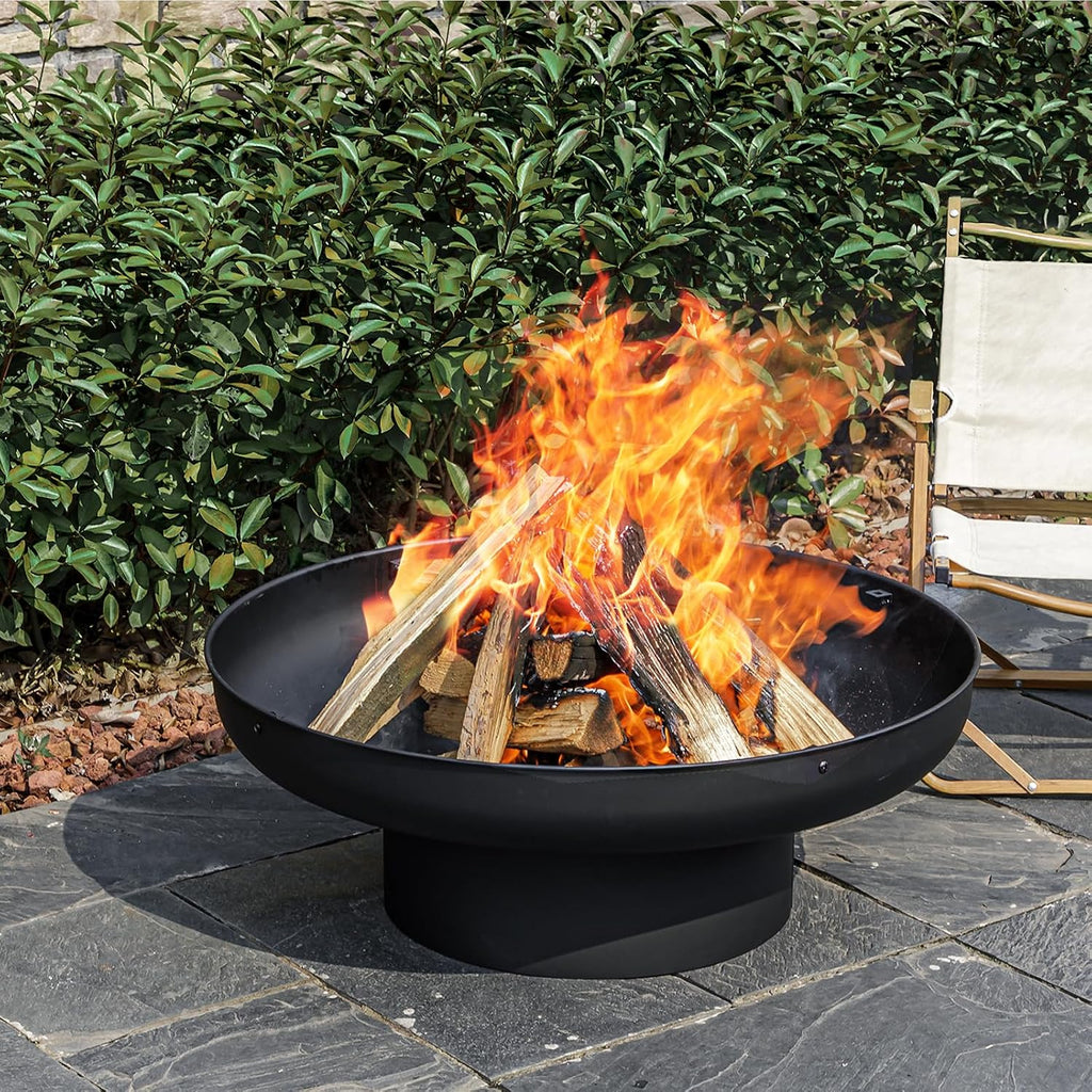 Wood Burning Fire Pit Table